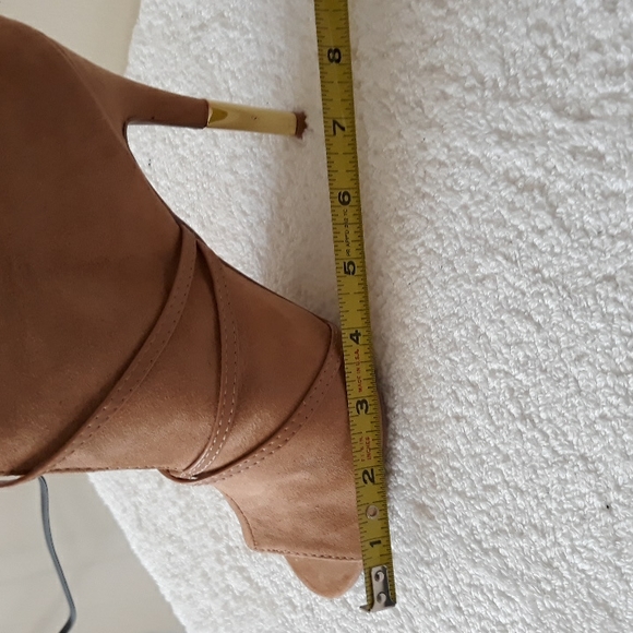 beige booties - Picture 6 of 8